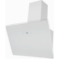 Respekta Hotte D'aspiration 90 cm Inclinée Sans Tête 90 cm Blanc A++ Recyclage De L'Air LED, Blanc