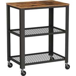 Vasagle 2 shelves Brown Rullbord 40x60cm