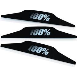 100% 100percent Mudflap Kit Pack Of 3u Black