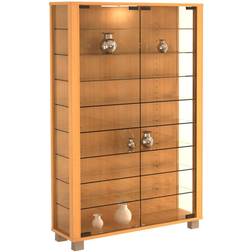 VCM Lumo Mini Display 90cm H X 59cm W X 18cm D Glass Cabinet