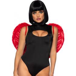 Leg Avenue Leg Avenue Trimmed Marabou Red Feather Wings