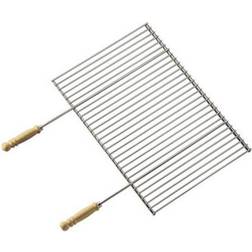 Barbecook Grille Professionnelle 70 cm Chromée Bois FSC