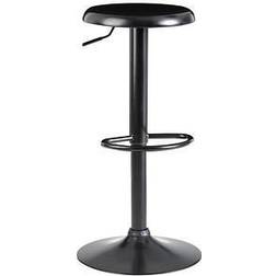 Wohnling Willowdale Sort 58 - 79 cm Barstol