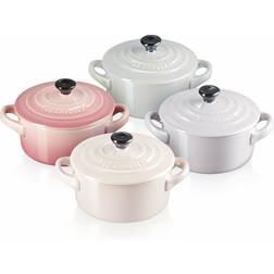 Le Creuset Mini Cocotte Ø10 cm Set van 4