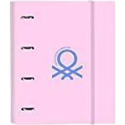 Safta Pink Ringsmapp 35 cm med 100 Ark A4