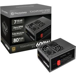 Thermaltake Toughpower SFX/ATX 600W SLI/CrossFire 12V 3.3/ATX 12V 2.4 80 Plus Gold