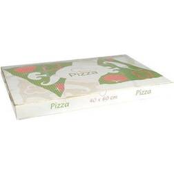 Papstar 50 Pizzakartons pure 60,0 Teigroller