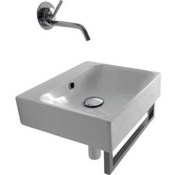 WS Bath Collections Lavabo Sospeso Quadrato Cento L 40 x H 10 x P 35 cm