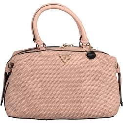 Guess Jeans Chic Pink Satchel with Contrasting Details