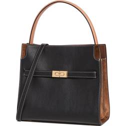 Tory Burch Lee Radziwill Small Double Bag - Black