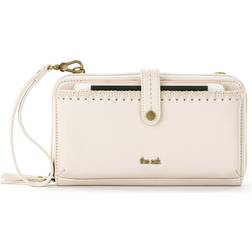 The Sak Iris Smartphone Crossbody Purse Cellphone Bag Wallet - Stone Leather
