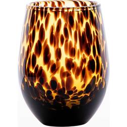 Juliska Puro Tortoiseshell Stemless Wine Glass