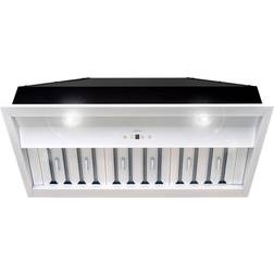 30-36in.Insert Range Hood, Ultra Quiet, Suction Vent 600CFM, White