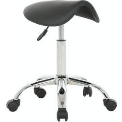 Lykke Comfort Sadelstol Sort Barstol