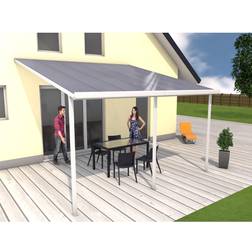 Gutta Weiß Gutta Terrassenüberdachung 426x406cm 426