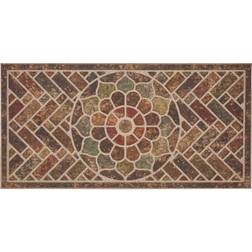 Mohawk Home Ornamental Brick Natural, Brown