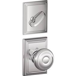 Schlage Lock F59GEO625ADD Georgian Interior Pack Knob