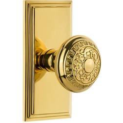 Carre Rose Dummy Door Knob Set Knob