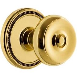 Soleil Solid Dummy Door Knob Set Knob