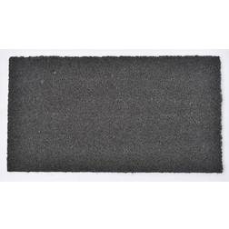 Evideco Sheltered Front Door Mat Coir Coco White, Gray