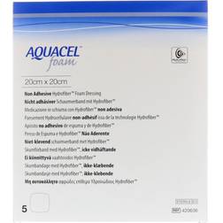 AQUACEL Foam nicht adhäsiv 20x20 Verband