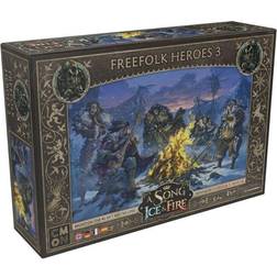 CMON A Song of Ice & Fire Extension Héros du Peuple Libre 3 Jeu de figurines Multicolore