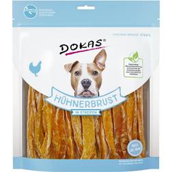 Dokas Hunde Snack Hühnerbrust Streifen 500g