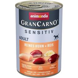 animonda GranCarno Adult Sensitiv Reines Huhn + Reis 6x400g