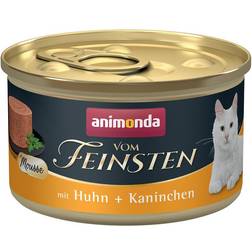 animonda Vom Feinsten Adult 12 x 85 g Alimento Umido Per Gatti - Pollo + Coniglio