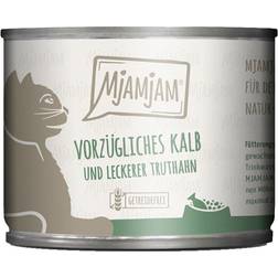 MjAMjAM vorzügliches Kalb&Truthahn an leckeren Möhrchen 24x200g