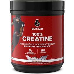 Sixstar 100% Creatine Unflavored 10.58 oz 300 g