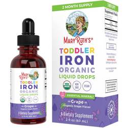 MaryRuth Organics Økologiske Jerndråber Druesmag 60 ml