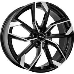 RC Design BROCK Black Full Polish 8.0x18 5/112.00 ET40 B57.1
