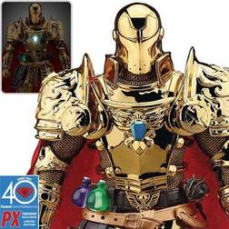 Marvel Beast Kingdom Medieval Knight Iron Man DAH-046 Dynamic 8ction Action Figure, Multicolor