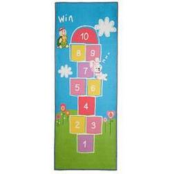 Relaxdays Kinderteppich, Kinderteppich Hüpfspiel 70 x 180 cm