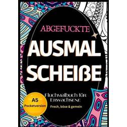 Fluchmalbuch für Erwachsene A5 Pocketversion