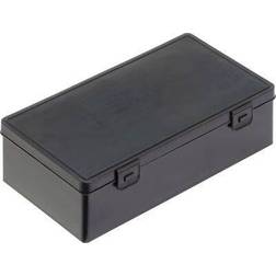 Alutec 2212.060 ESD hinged bin W x H x D 225 x 60 x 125 mm Black 1 pcs