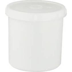 Hünersdorff Pot 500 ml met schroefdeksel rond natuur H100xD104mm 1 stuk 915300 915300