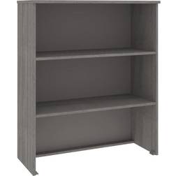 vidaXL Superior Hamar Pino Macizo Gris 85 x 35 x 100 cm Aparador