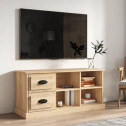 vidaXL 102x35,5x47,5 konstrueret træ sonoma-eg TV-bord
