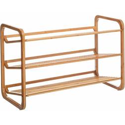 5five Simply Smart Simply Smart Natural Bamboo 74 x 50 x 33 cm Shoe Rack