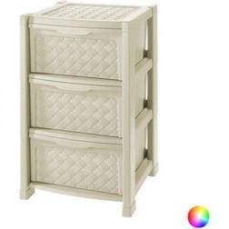 Tontarelli Cassettiera Arianna 3 Cassetti Colore Bianco Comò