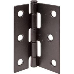 Prime-Line K 5039 Screen Door Replacement Hinges 3 In Long Steel Black 2 Pack