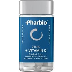 Pharbio Zink C-Vitamin 100 Pcs