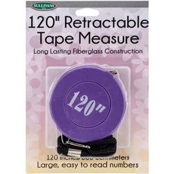 Sullivans Retractable 120"-Purple Measurement Tape