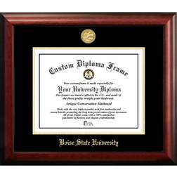 Boise State 11w Gold Embossed Diploma Photo Frame