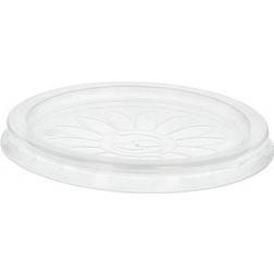 Papstar Tapadera para envase reutilizable Reware Snack WIMEX 12x1 cm ØxAt) transparente redonda 25 pz. Paquete