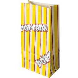 Papstar Boîte pour Popcorn, en imitation parchemin 1,3 l 20,5 cm x 10,5 cm x 6 cm "Popcorn" ingraissable