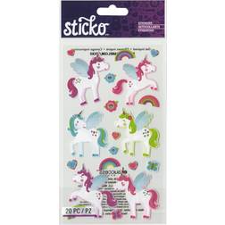 EK Sticko Stickers-Unicorns