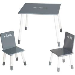 Roba Ensemble Table + 2 Chaises Enfants